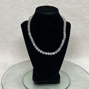 Natural Rose Quartz 9 inch Necklace